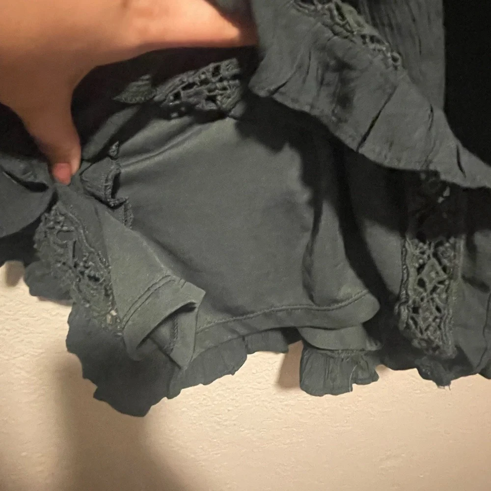 Emerald Green American Eagle Romper - Picture 3 of 5